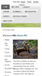 Mobile Screenshot of myclassicmg.com